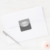 Stickers Argent Damask (Enveloppe)