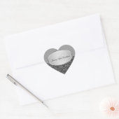 Stickers Argent Damask (Enveloppe)