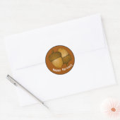 Stickers Arrondi Classique Acorns (Enveloppe)