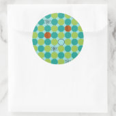 Stickers Arrondi Octagons Atomique (Sac)