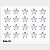 Stickers Art Decal Angel de nuit étoilé (Feuille)