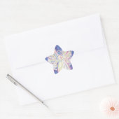 Stickers Art Decal Angel de nuit étoilé (Enveloppe)
