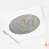 Stickers Art décal Angel Inspiration Word (Enveloppe)