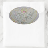 Stickers Art décal Angel Inspiration Word (Sac)