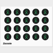 Stickers Art décal de ruban de sensibilisation à l (Feuille)