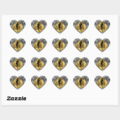 Stickers Art déco Gatsby Flapper (Feuille)