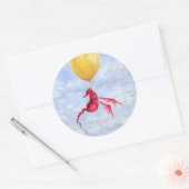 Stickers Art Dragon Imaginaire - En l'air (Enveloppe)