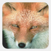 Stickers Art Folksy Fox (Devant)