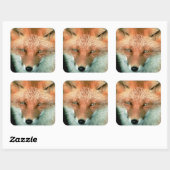 Stickers Art Folksy Fox (Feuille)