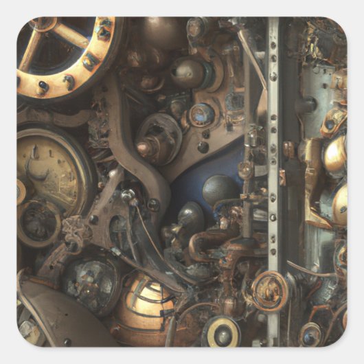 Stickers Art Steampunk (Devant)