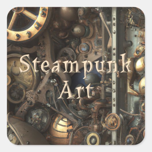 Stickers Art Steampunk (Devant)