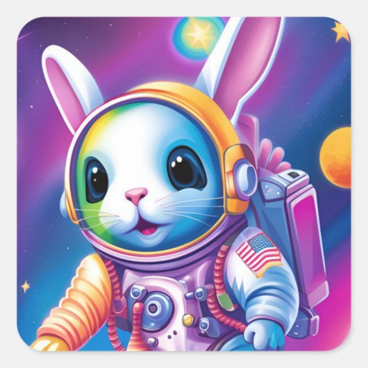 Stickers Astro-Bunny (Devant)