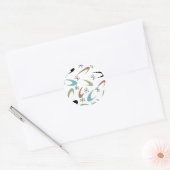 Stickers Atomique du milieu du siècle (Enveloppe)