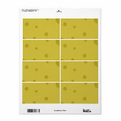 Stickers au fromage (Feuille entière)