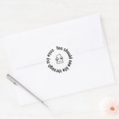 Stickers Auitsm, À travers mes yeux (Enveloppe)