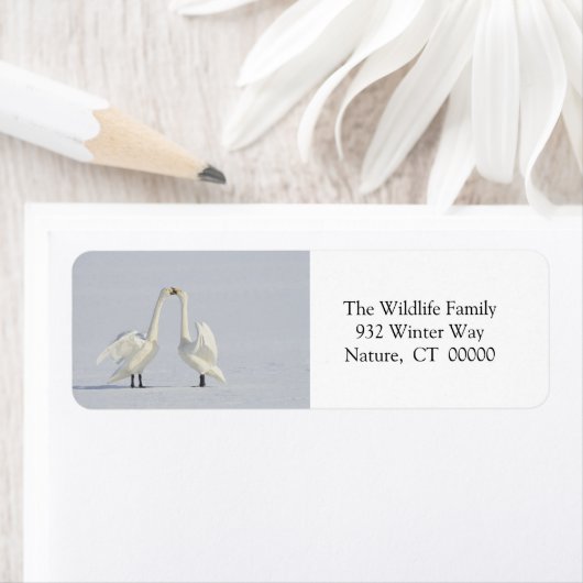 Stickers autoadhésifs pour enveloppes de Noël (En situation)