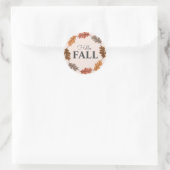 Stickers automne d'aquarelle Hello (Sac)