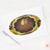 Stickers - Autumnal Happy Thanksgiving (Envelop)