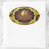 Stickers - Autumnal Happy Thanksgiving (Tas)