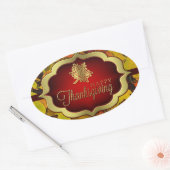 Stickers - Autumnal Happy Thanksgiving (Envelop)