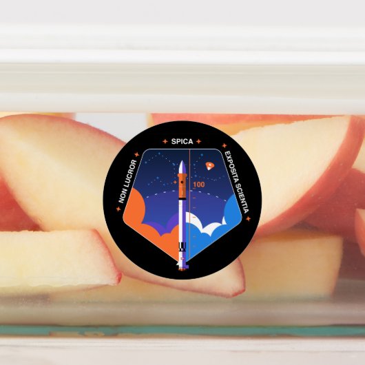 Stickers avec copsub et Spica Mission Patch (Apposé)