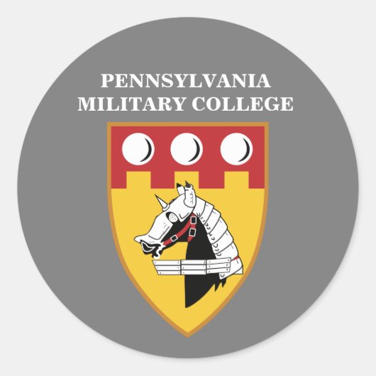 Stickers avec logo de sceau PMC ('67-'72) (Devant)