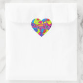 Stickers avec motifs multicolores (Sac)