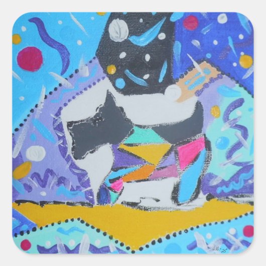 Stickers avec Schnauzer Pup (Devant)