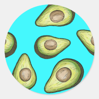 Stickers Avocado pour amoureux du beurre de nature