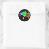Stickers Axolotl arc-en-ciel (Sac)