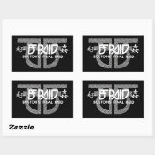 Stickers B.F. Raid (dernier raid de Boston) (Feuille)