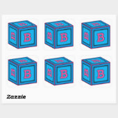 Stickers Baby Block - Lettre "B" (Feuille)