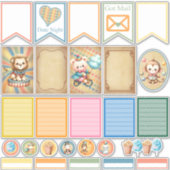 Stickers Baby Circus Planner (Devant)