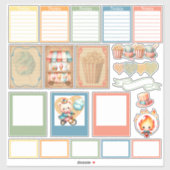 Stickers Baby Circus Planner (Feuille)