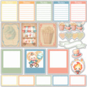Stickers Baby Circus Planner (Devant)