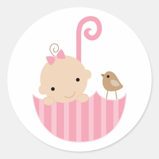 Stickers baby shower (Devant)