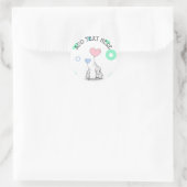 Stickers Baby shower à thème éléphant (Sac)