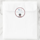 Stickers Baby shower afro-américain (Sac)