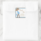 Stickers Baby shower Blue Shopper (Sac)