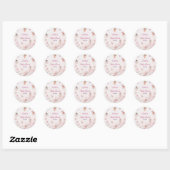 Stickers Baby shower chic Fairy Princess (Feuille)