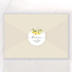 Stickers Baby shower citron vert