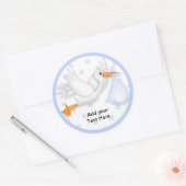 Stickers baby shower Cupcake Toppers (Enveloppe)