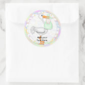 Stickers baby shower Cupcake Toppers (Sac)