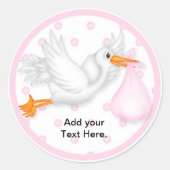 Stickers baby shower Cupcake Toppers (Devant)