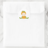 Stickers Baby shower d'automne (Sac)