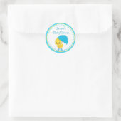 Stickers Baby shower de canard Favoriser étiquette (Sac)