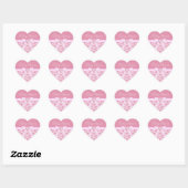 Stickers Baby shower de Flamant rose rose Wonderla (Feuille)