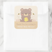 Stickers Baby shower Décor en bois mignon (Sac)