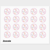 Stickers Baby shower jumeaux (Feuille)
