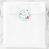 Stickers Baby shower Merci (Sac)